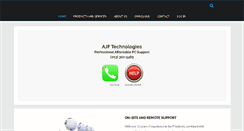 Desktop Screenshot of ajf-technologies.com